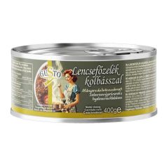 Gusto 400g Lencsefőzelék kolbásszal /6/