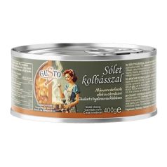 Gusto 400g Sólet kolbásszal /6/