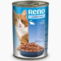 Reno Macskakonzerv 415g Halas /24/