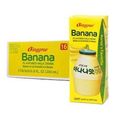 Bingre tej banán ízben 200ml /24/