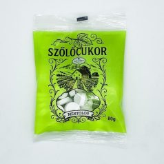 Szőlőcukor Lollipop Mentol ízű 80g /25/
