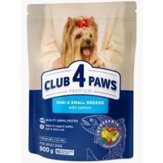 CLUB4PAWS Dog Dry Small Lazac 900g /8/