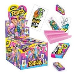 Johnybee Fancy gum tetoválós /200*5g/