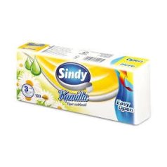 Sindy Papírzsebkendő 3rtg.100db-os Kamilla /60/