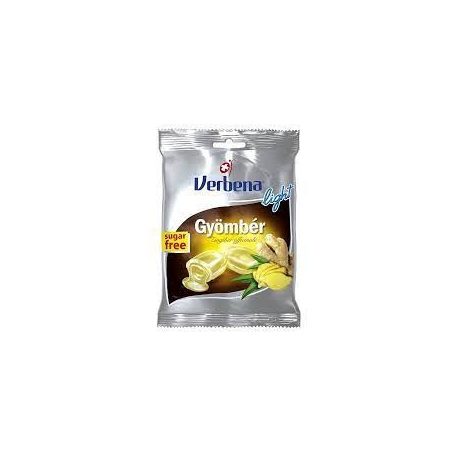 Verbena sugar free 60g gyömbér /20/