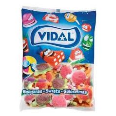 Vidal Lédig Töltött Gumicukor Levelibéka 1kg