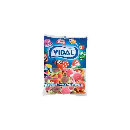 Vidal Lédig Töltött Gumicukor Levelibéka 1kg