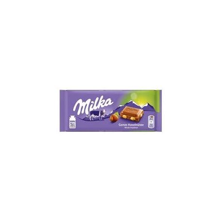 Milka 100g táblás Egész Mogyorós /17/