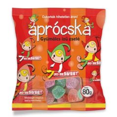 Aprócska zselé cukor 80g /28/