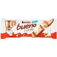 Kinder csokoládé Bueno fehér T2 39g /30/